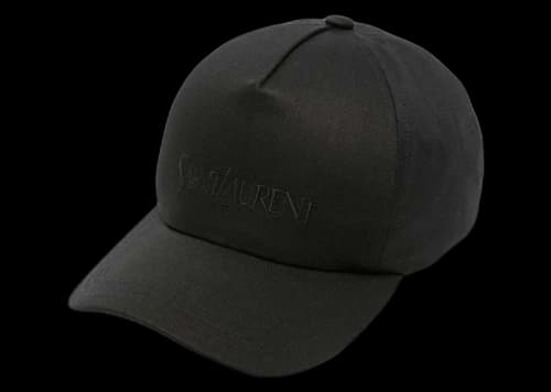 Saint Laurent Brodee Sai Hat Black