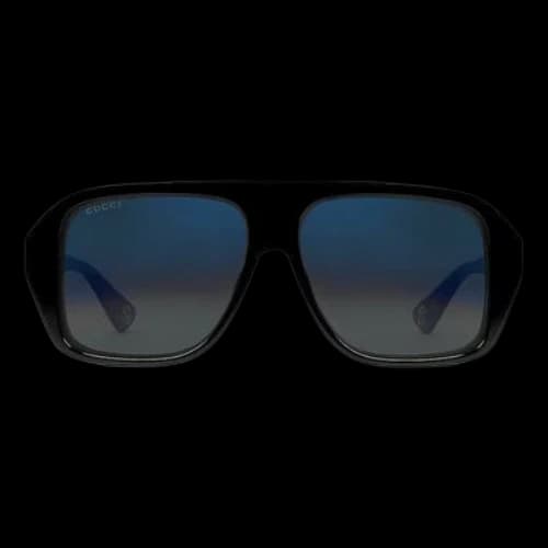 Gucci Navigator Frame Sunglasses 'Black'