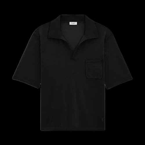 Saint Laurent Polo 'Noir'