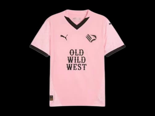 Puma Palermo F.C. 24/25 Home Replica Jersey Team Light Pink/Black