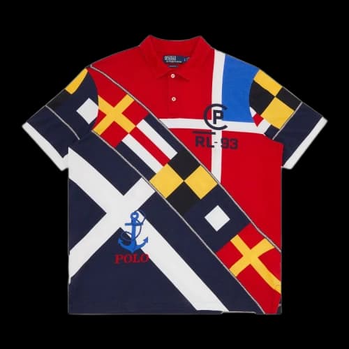 Polo Ralph Lauren Short-Sleeve RL93 Anchor Polo Shirt 'Red'