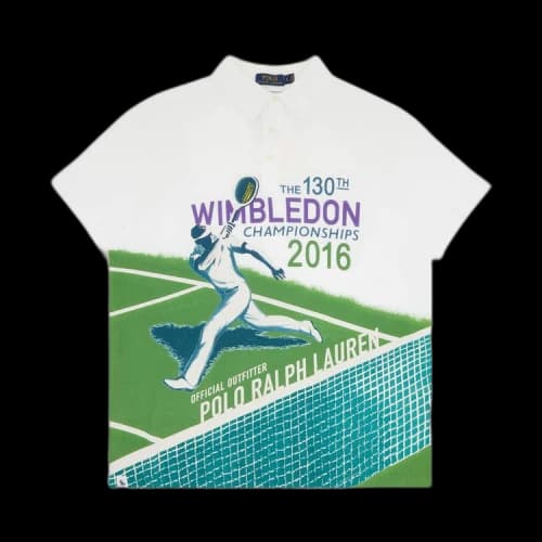 Polo Ralph Lauren Short-Sleeve Wimbledon 2016 Polo Shirt 'White'