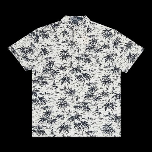 Polo Ralph Lauren Vintage Short-Sleeve Tropic Polo Shirt 'White'
