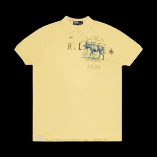Vintage Polo Ralph Lauren Outdoor Polo Shirt 'Yellow'
