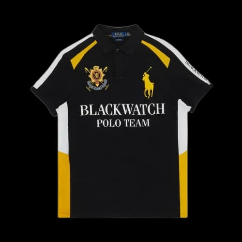 Pre-Owned Polo Ralph Lauren Blackwatch Polo Shirt 'Black'
