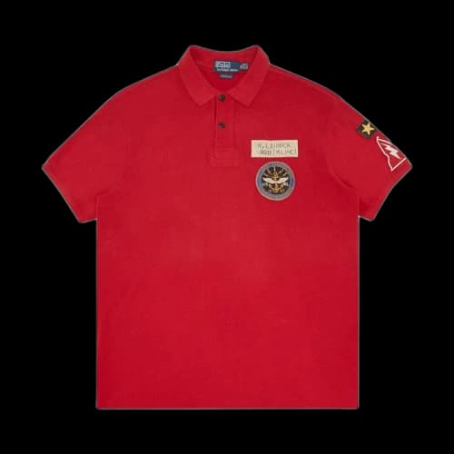 Pre-Owned Polo Ralph Lauren Polo Shirt 'Red'