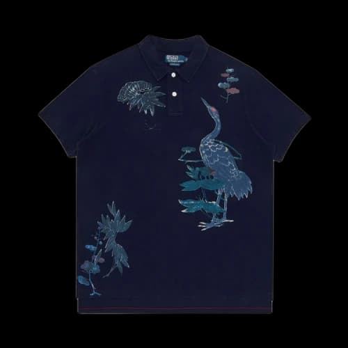 Pre-Owned Polo Ralph Lauren Painter's Canvas Polo Shirt 'Blue'