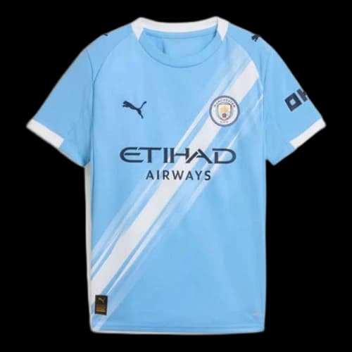 (GS) Puma Manchester City 25/26 Youth Home Jersey 'Blue'