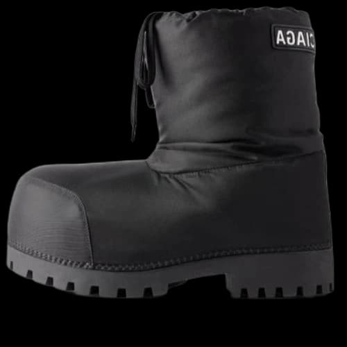 Balenciaga Alaska Low Boots 'Black Nylon' (Women's)