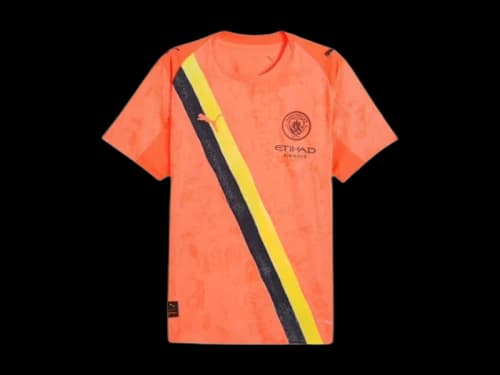 Puma KidSuper Manchester City Authentic Jersey Neon Sun/Black