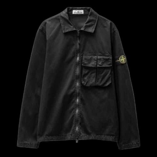 STONE ISLAND Overshirt 'Black'