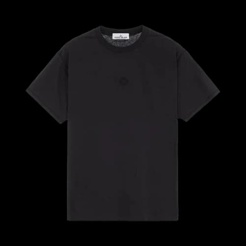 Stone Island Embroidery Logo T-Shirt 'Charcoal'