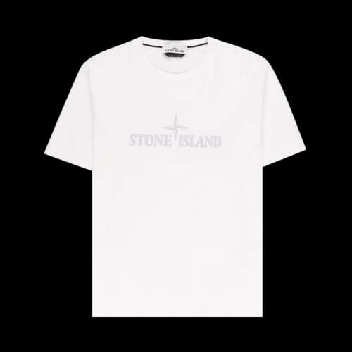 STONE ISLAND Stitches Logo T-shirt 'White'