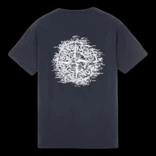 STONE ISLAND Institutional One Graphic T-shirt 'Navy'