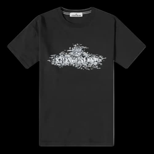 STONE ISLAND Institutional Two Graphic T-shirt 'Black'