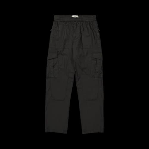 Stone Island Logo Patch Cargo Pants 'Black'