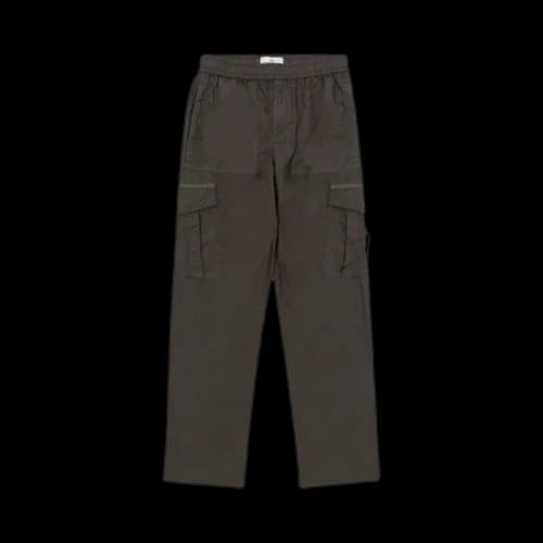 Stone Island Twill Cargo Pants 'Charcoal'