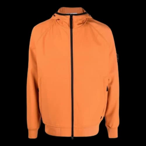 STONE ISLAND Light Soft Shell-R Hooded Jacket 'Sienna'