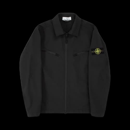 STONE ISLAND Light Soft Shell-R Jacket 'Black'