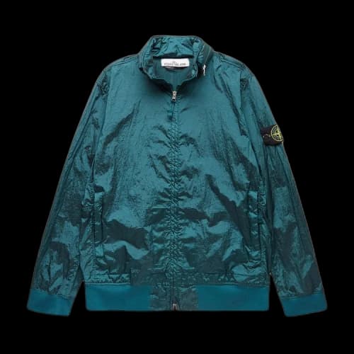 Stone Island Compass Patch Long-Sleeve Bomber Jacket 'Green'