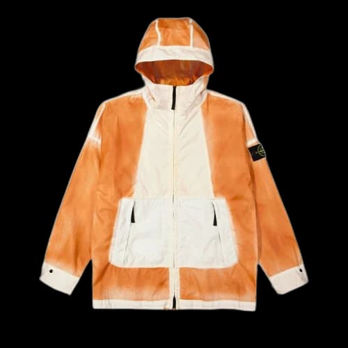 Stone Island Faded Colour Block Windbreaker 'Sienna'