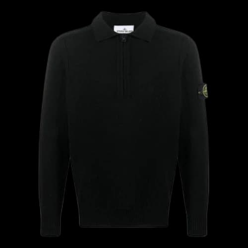 STONE ISLAND Patch Sweater 'Black'