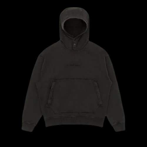Stone Island Embroidery Logo Hoodie 'Black'