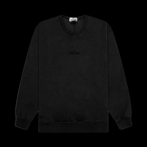 Stone Island Crewneck Sweatshirt 'Black'