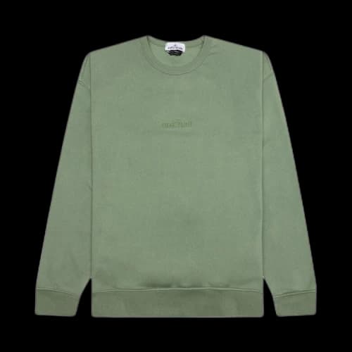 Stone Island Crewneck Sweatshirt 'Sage'