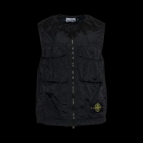 Stone Island Garment Dyed Vest 'Black'