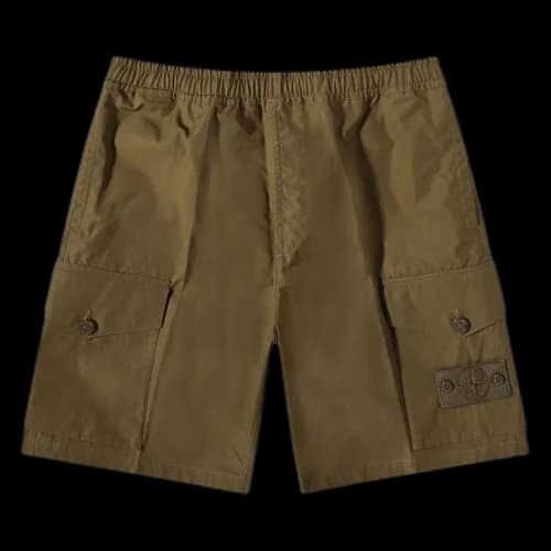 Stone Island Cargo Shorts Green/Khaki