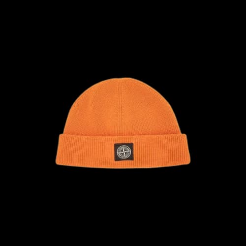 Stone Island Berretto Ribbed Knit Beanie 'Sienna'