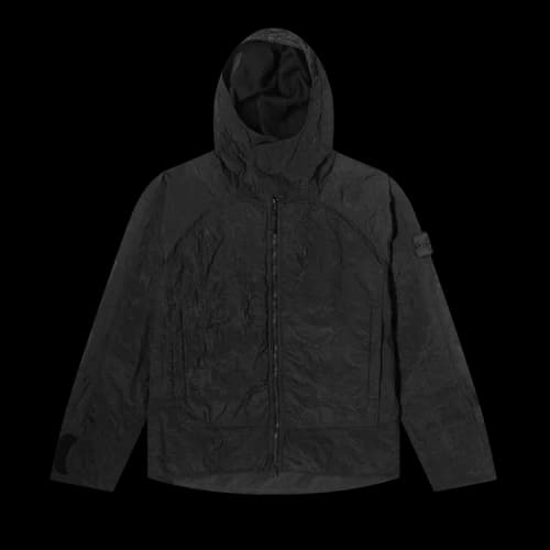 STONE ISLAND Shadow Project Zipped Hooded Jacket 'Black'