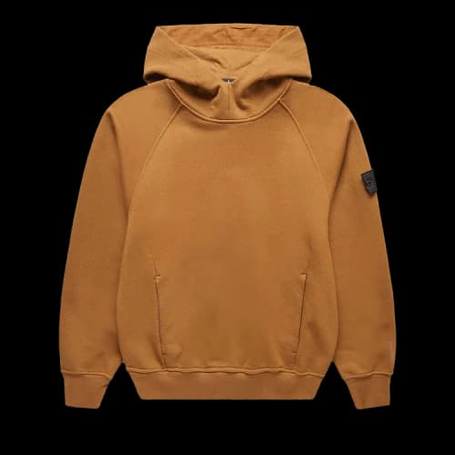 Stone Island Shadow Project Logo Patch Hoodie 'Brown'