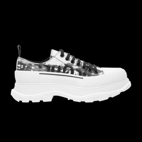 Alexander McQueen Tread Slick Lace-Up 'Jacket Print'