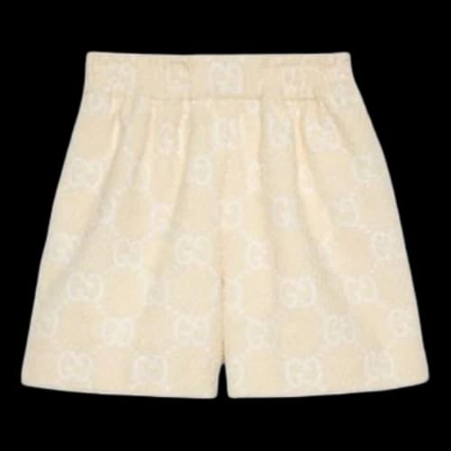 Gucci GG Terrycloth Shorts 'Ivory'