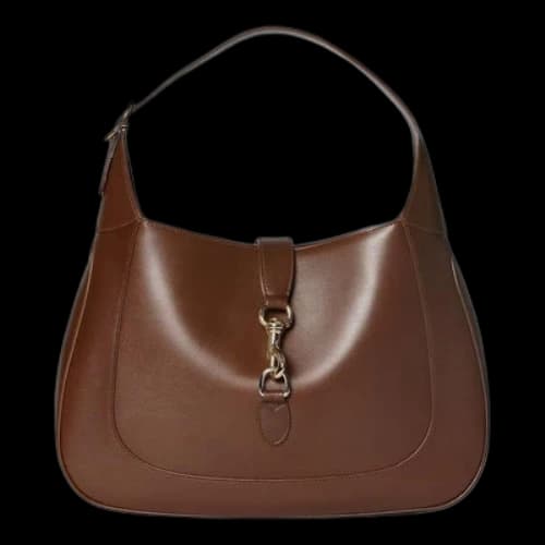 Gucci Jackie Medium Shoulder Bag 'Brown' (Women's)