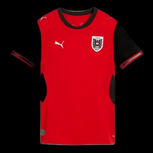 PUMA Austria 2026 Home Jersey 'PUMA Red PUMA Black' (Women's)