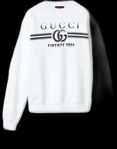 Gucci Cotton Jersey Sweatshirt 'White'