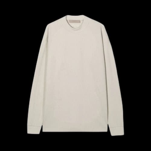 Fear of God Essentials Kids Mockneck Waffle 'Wheat'