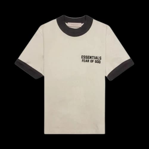 Fear of God Essentials Kids Ringer Tee 'Wheat'