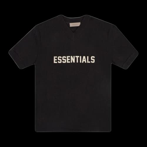 Fear of God Essentials Kids V-Neck Tee 'Iron'