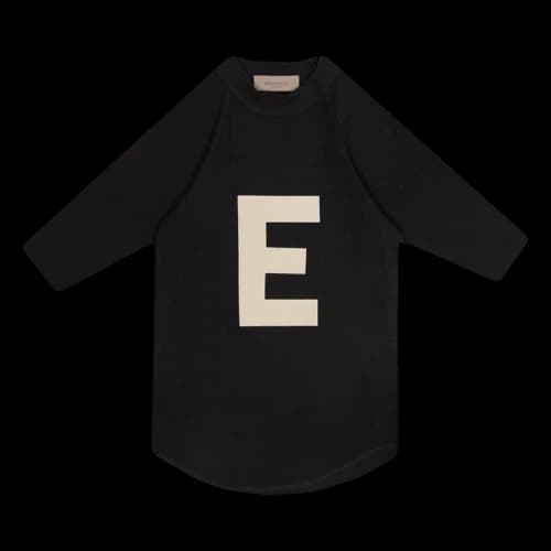Fear of God Essentials Kids Big E Waffle Tee 'Iron'