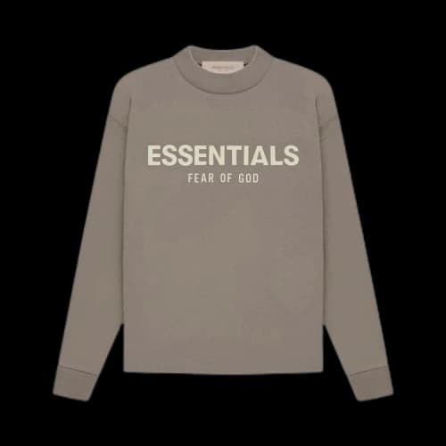 Fear of God Essentials Kids Essentials Long-Sleeve Tee 'Desert Taupe'