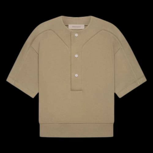Fear of God Essentials Kids Oversized Henley 'Oak'