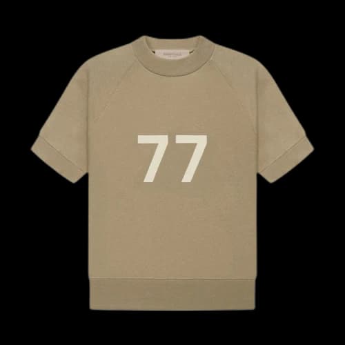 Fear of God Essentials Kids Short-Sleeve Sweatshirt 'Oak'