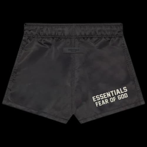 Fear of God Essentials Kids Running Short 'Iron'