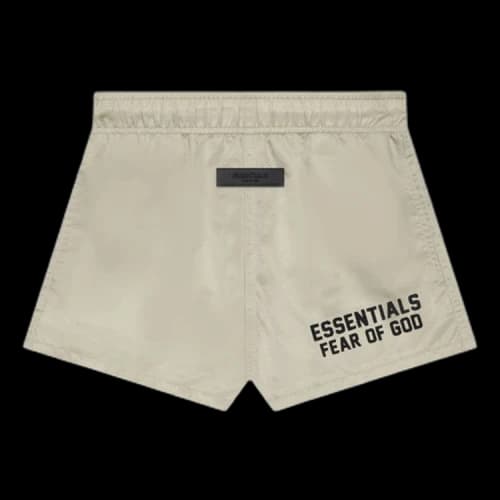 Fear of God Essentials Kids Running Short 'Wheat'