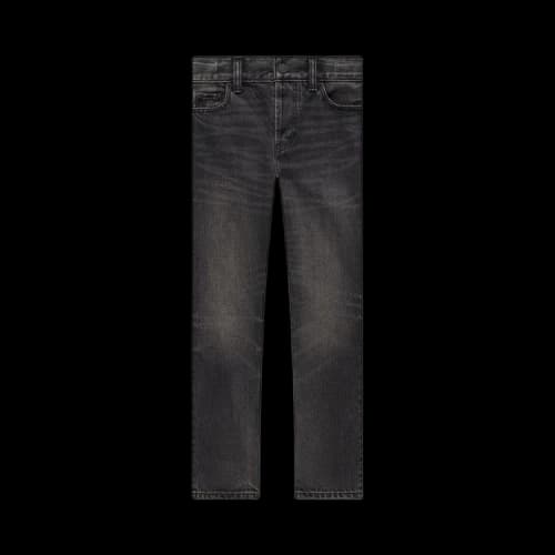 Fear of God Essentials Kids 5 Pocket Jeans 'Black Denim'