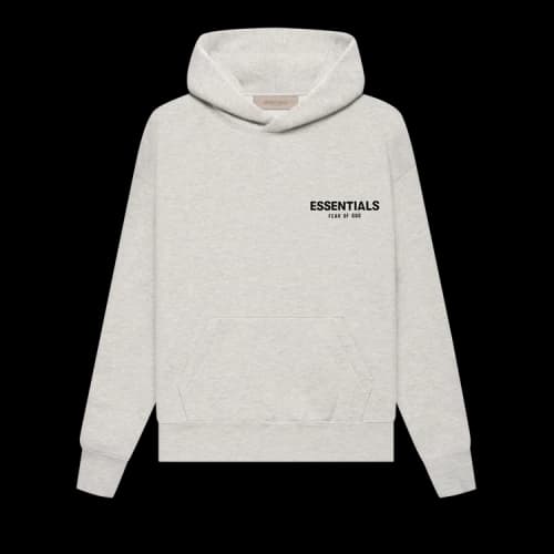 Fear of God Essentials Kids Essentials Hoodie 'Light Oatmeal'